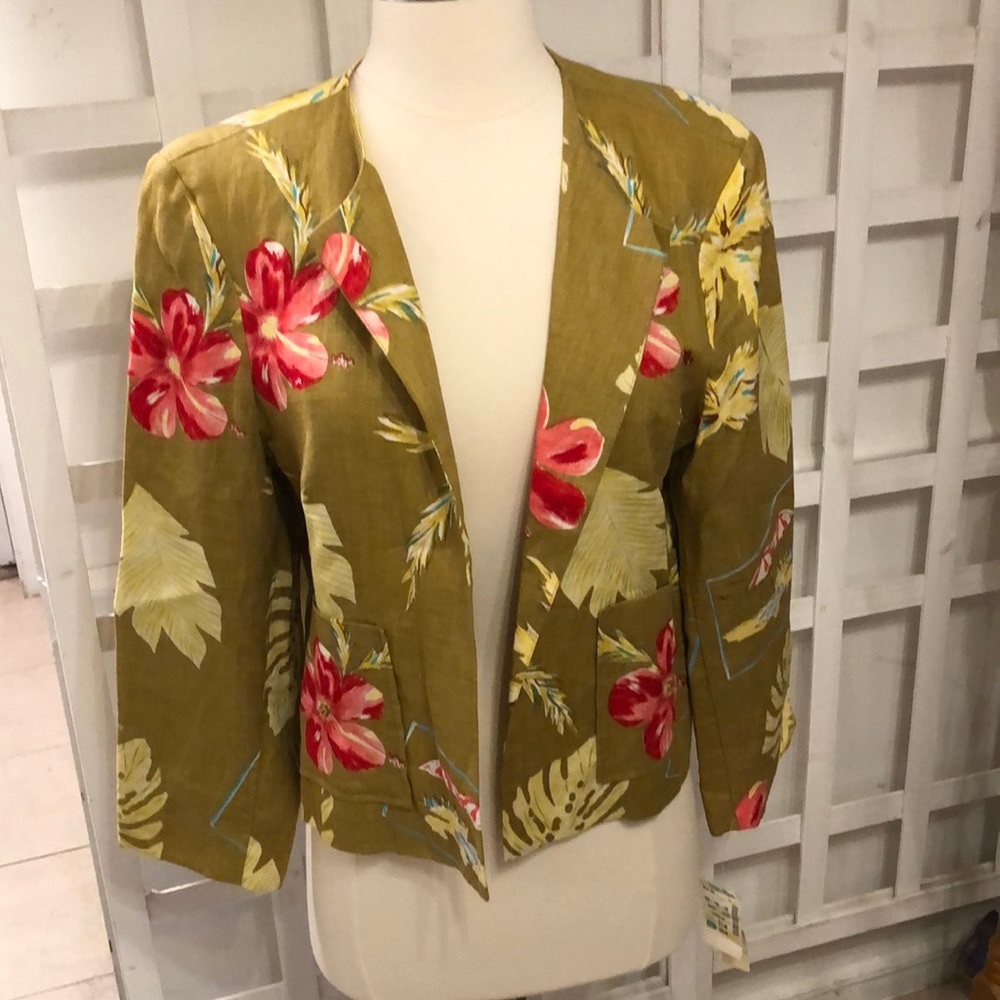 Studio JPR NWT Linen Blazer